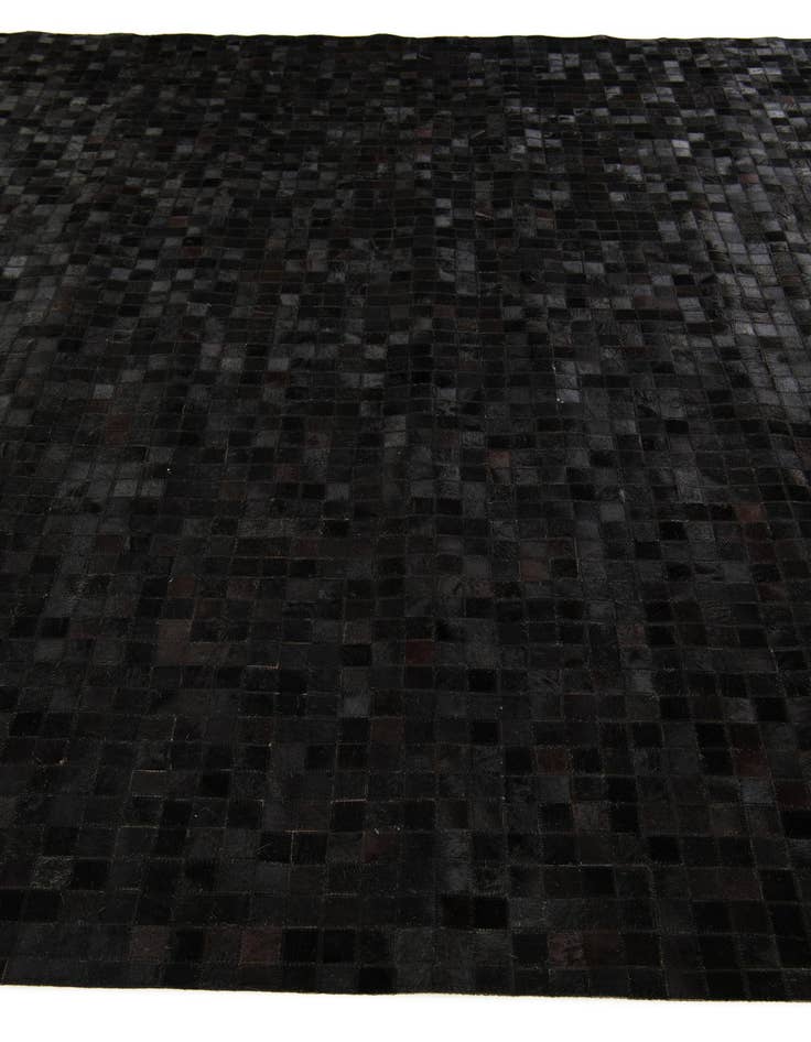 Detail image of 8' 1 x 9' 11 Cowhide Stocks Rug