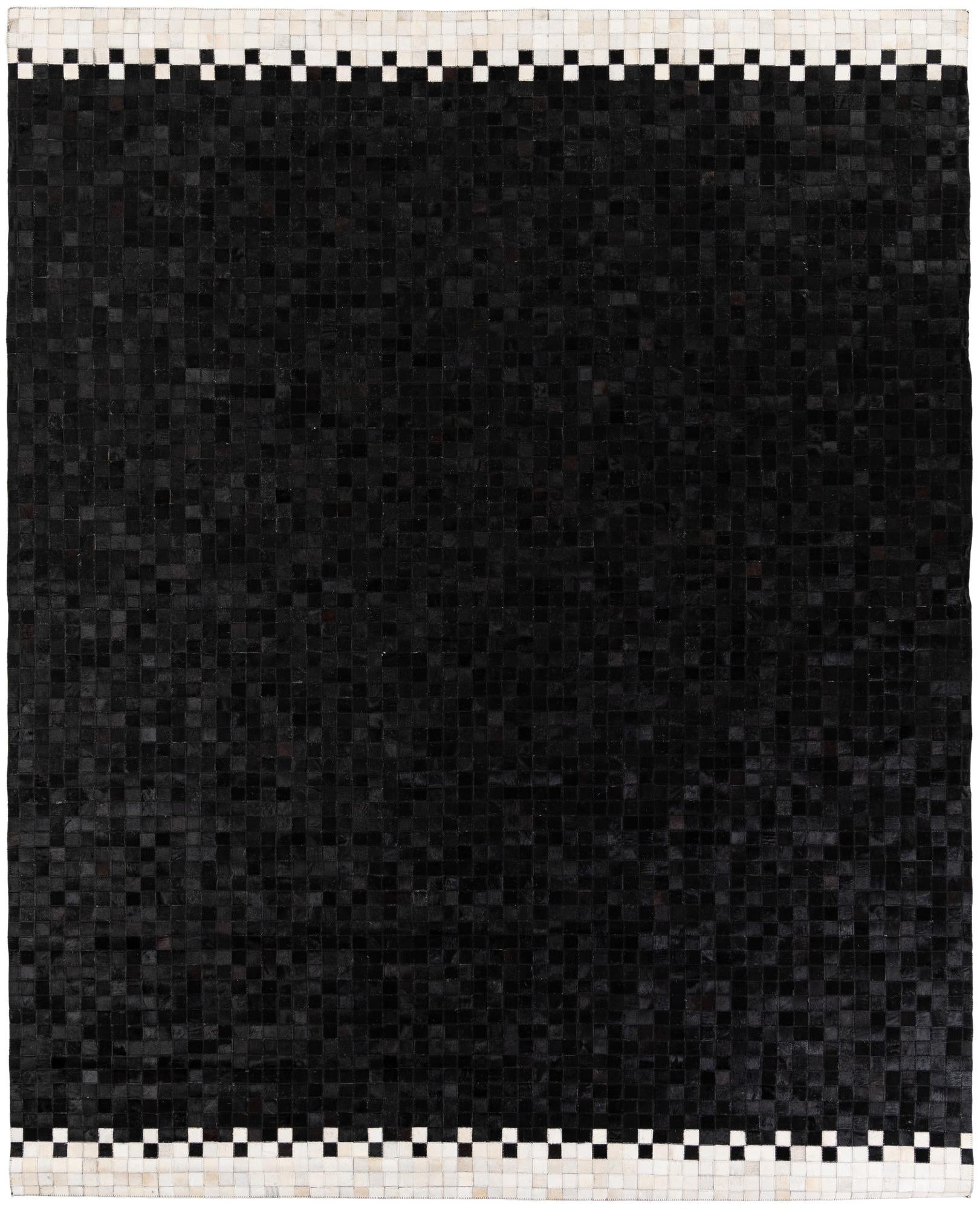 8' 1 x 9' 11 Cowhide Stocks Rug