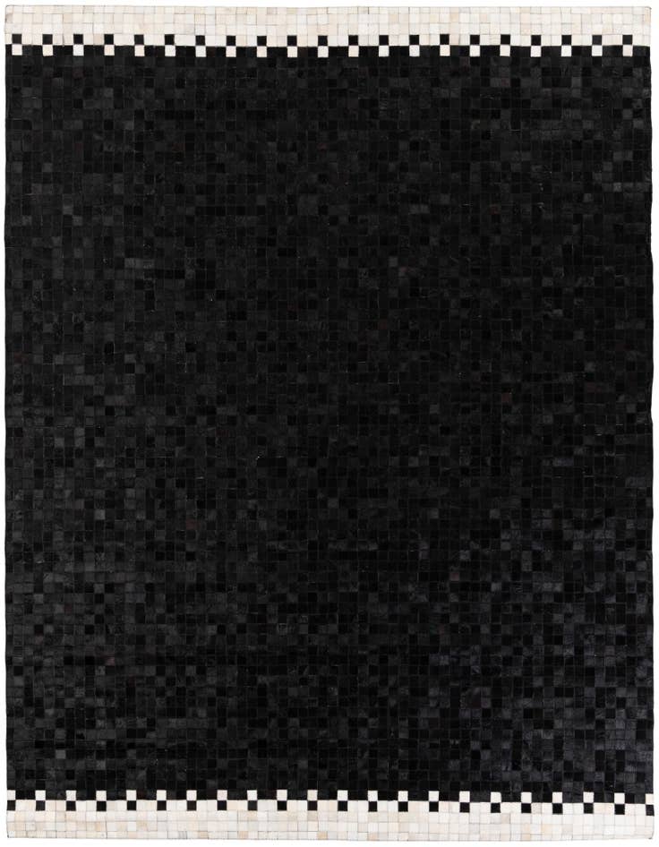 Detail image of 8' 1 x 9' 11 Cowhide Stocks Rug