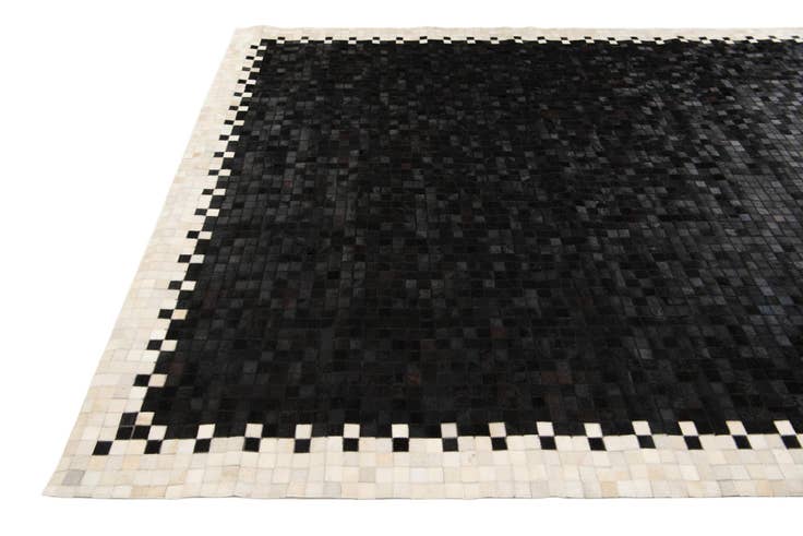 Detail image of 8' 2 x 9' 11 Cowhide Stocks Rug