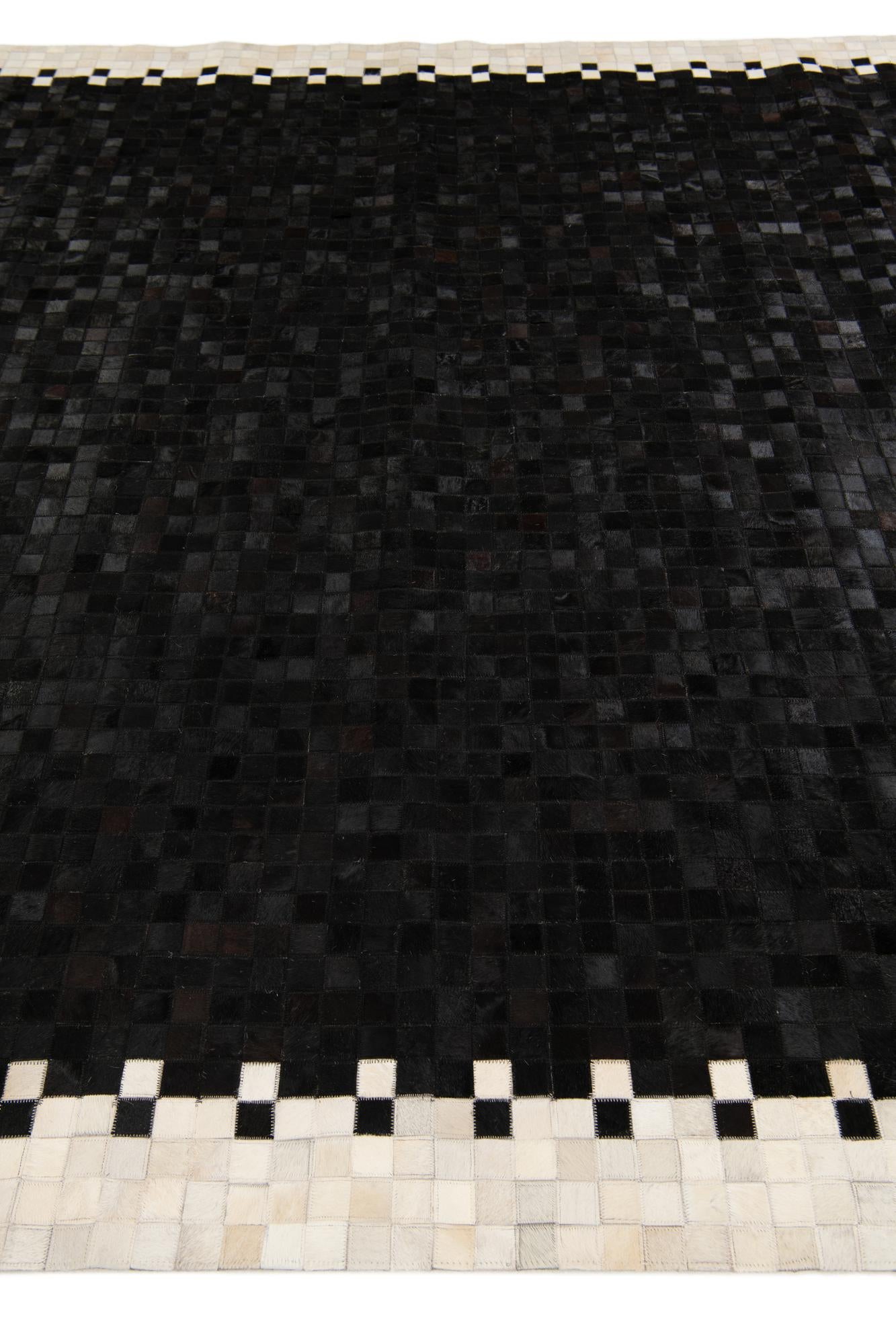 8' 2 x 9' 11 Cowhide Stocks Rug