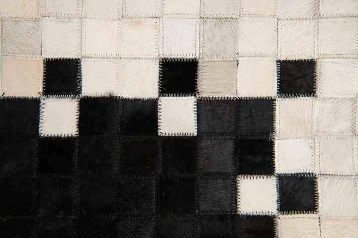 8' 2 x 9' 11 Cowhide Stocks Rug