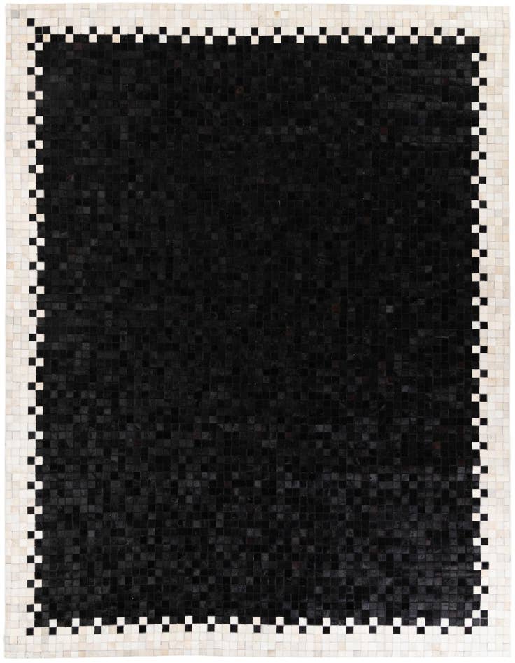 Detail image of 8' 2 x 9' 11 Cowhide Stocks Rug