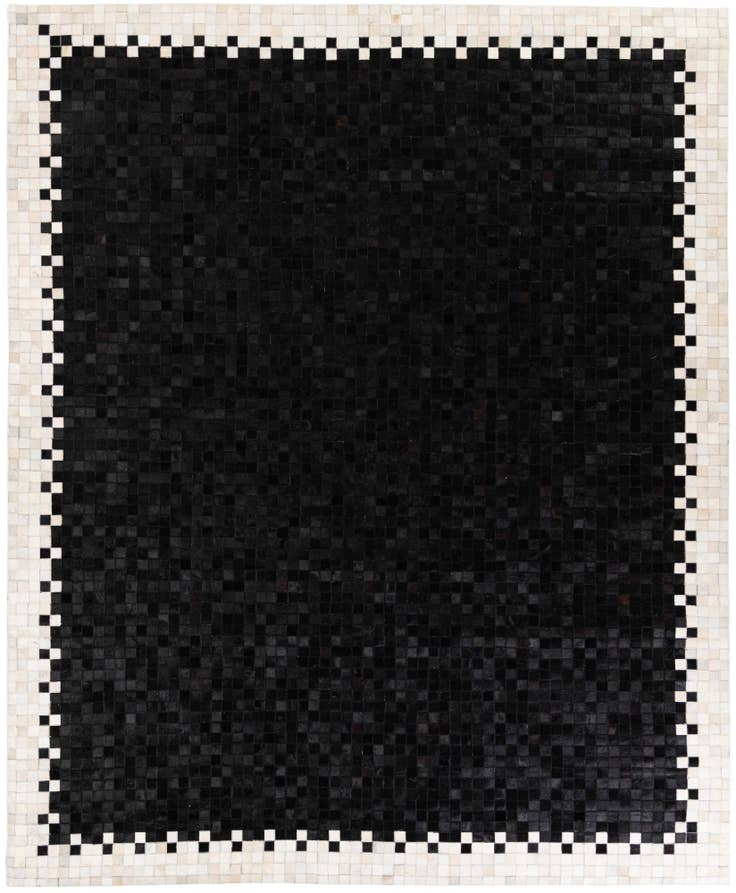 Detail image of 8' 2 x 9' 11 Cowhide Stocks Rug