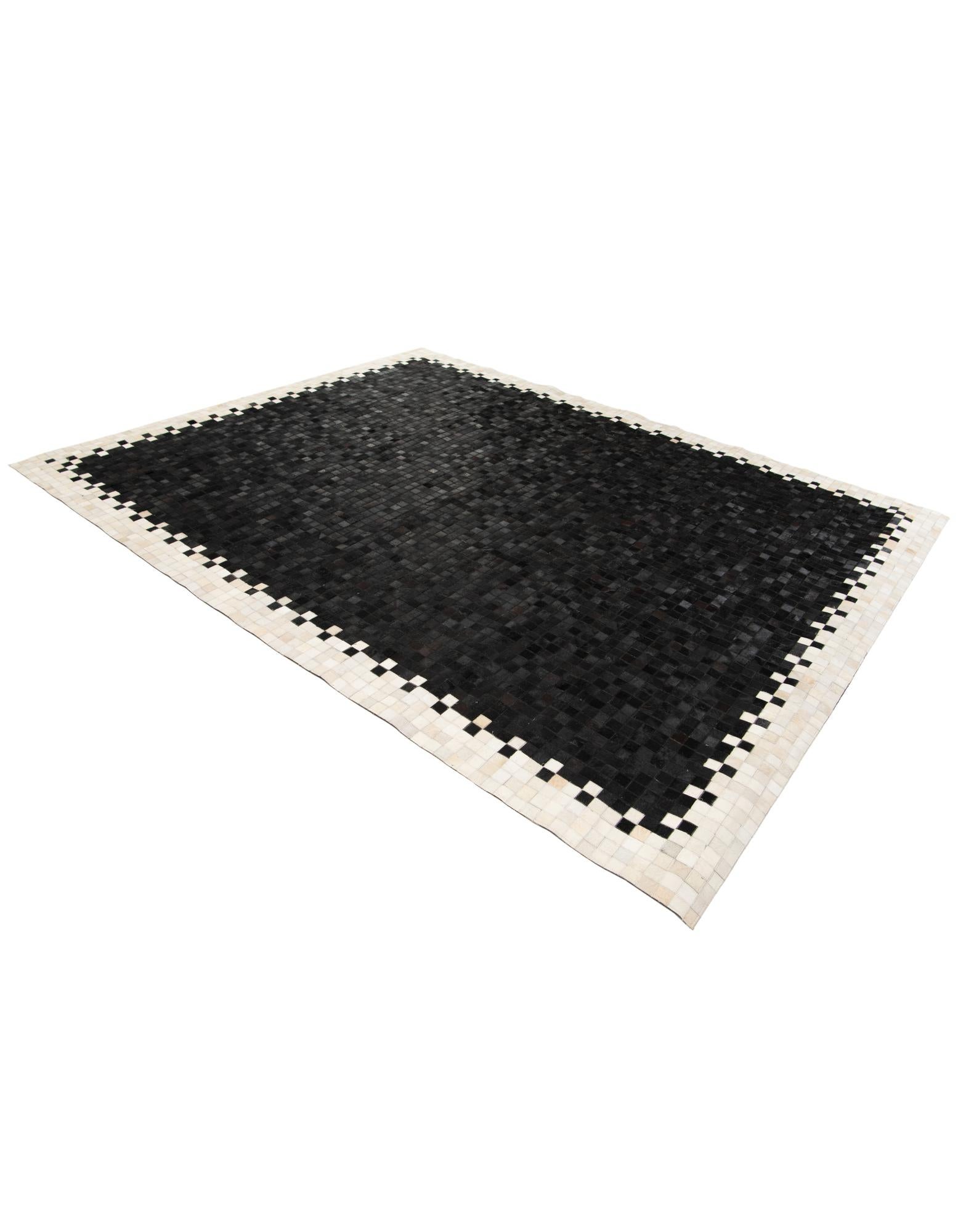 8' 1 x 9' 11 Cowhide Stocks Rug