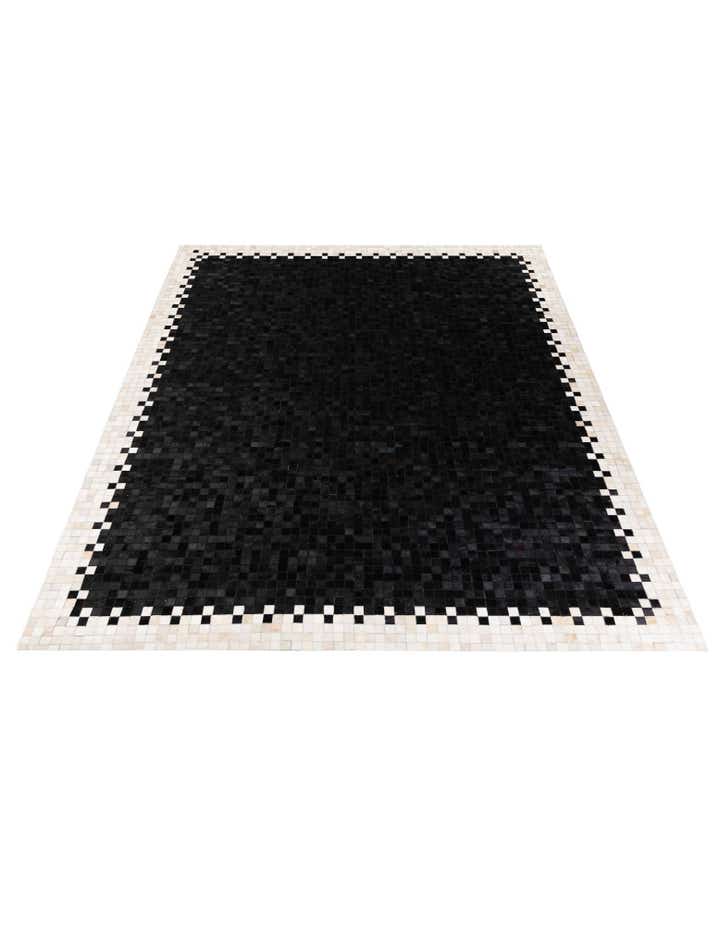8' 1 x 9' 11 Cowhide Stocks Rug