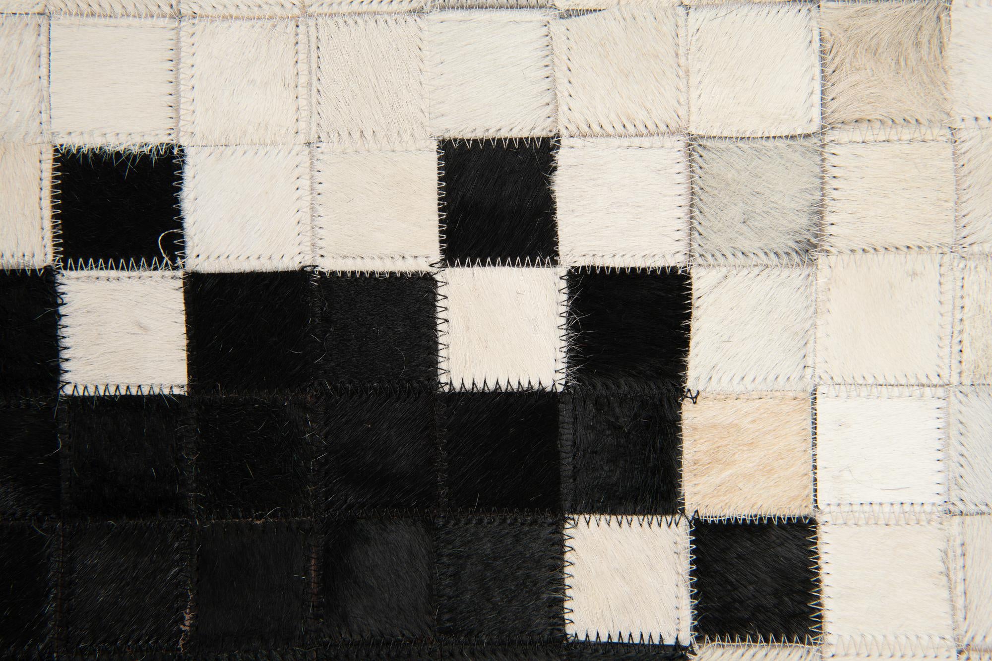 8' 1 x 9' 11 Cowhide Stocks Rug