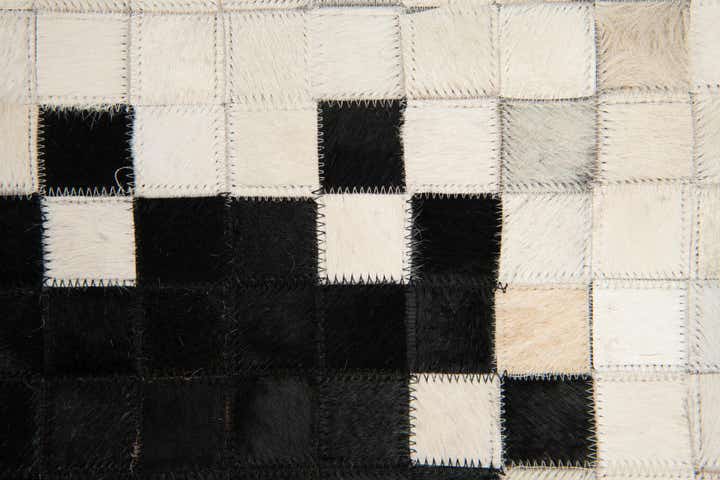 8' 1 x 9' 11 Cowhide Stocks Rug