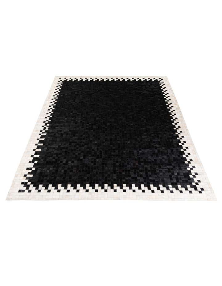 8' 1 x 9' 11 Cowhide Stocks Rug