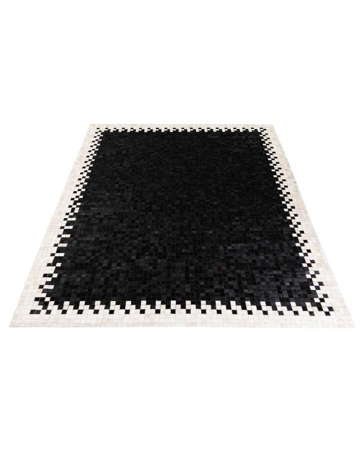 Detail image of 8' 1 x 9' 11 Cowhide Stocks Rug