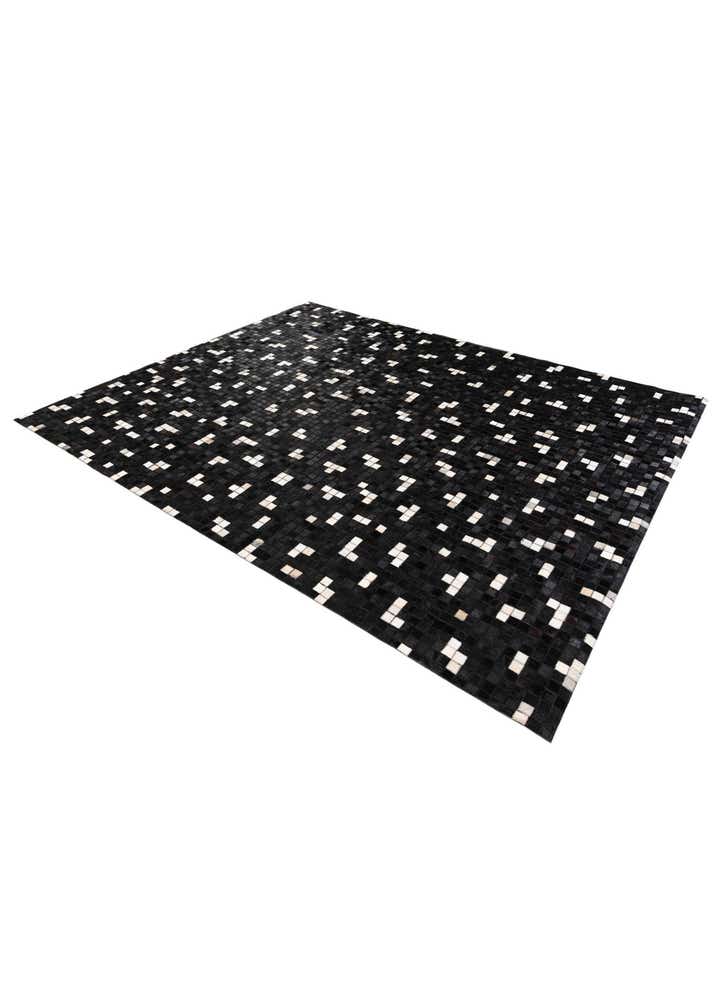7' 11 x 9' 8 Cowhide Stocks Rug