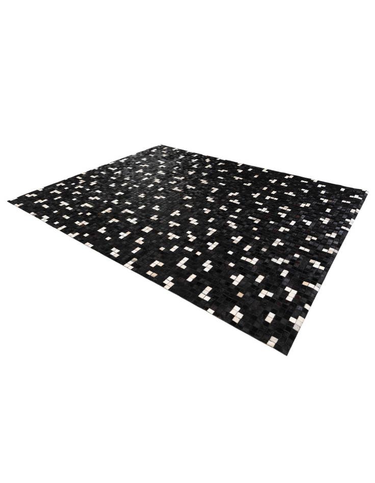 Detail image of 7' 11 x 9' 8 Cowhide Stocks Rug