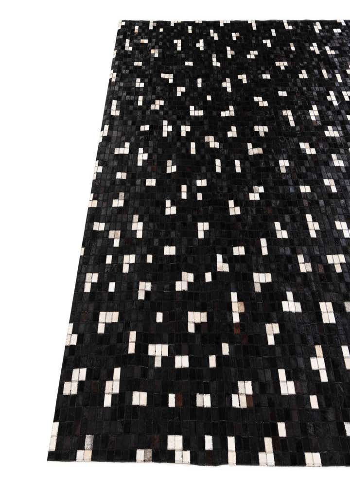 7' 11 x 9' 8 Cowhide Stocks Rug