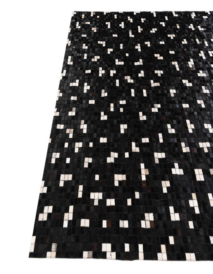 Detail image of 7' 11 x 9' 8 Cowhide Stocks Rug