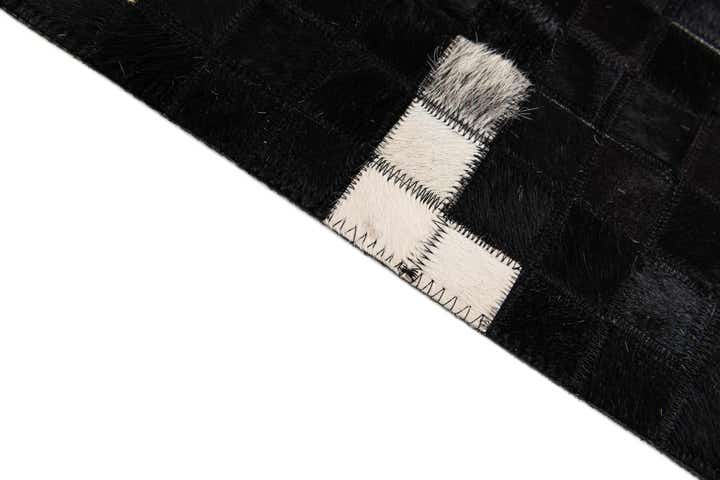 7' 11 x 9' 8 Cowhide Stocks Rug