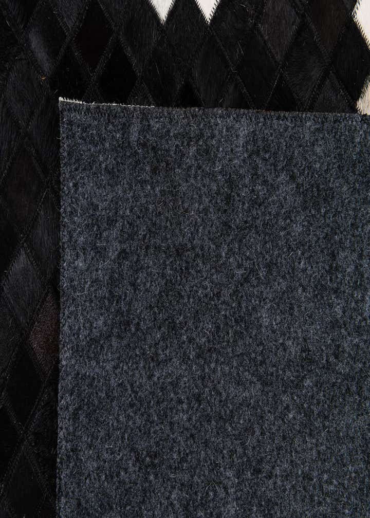 7' 11 x 9' 8 Cowhide Stocks Rug