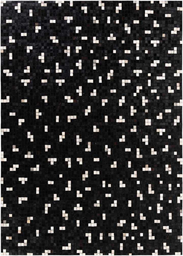 7' 11 x 9' 8 Cowhide Stocks Rug