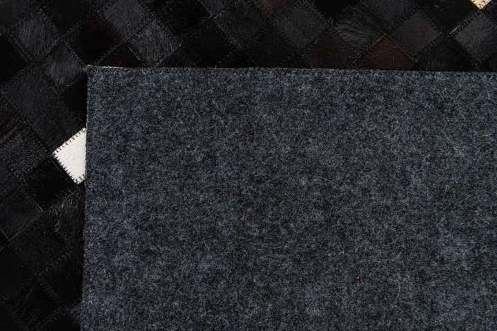 7' 11 x 9' 10 Cowhide Stocks Rug