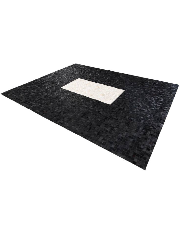 Detail image of 8' 1 x 9' 11 Cowhide Stocks Rug