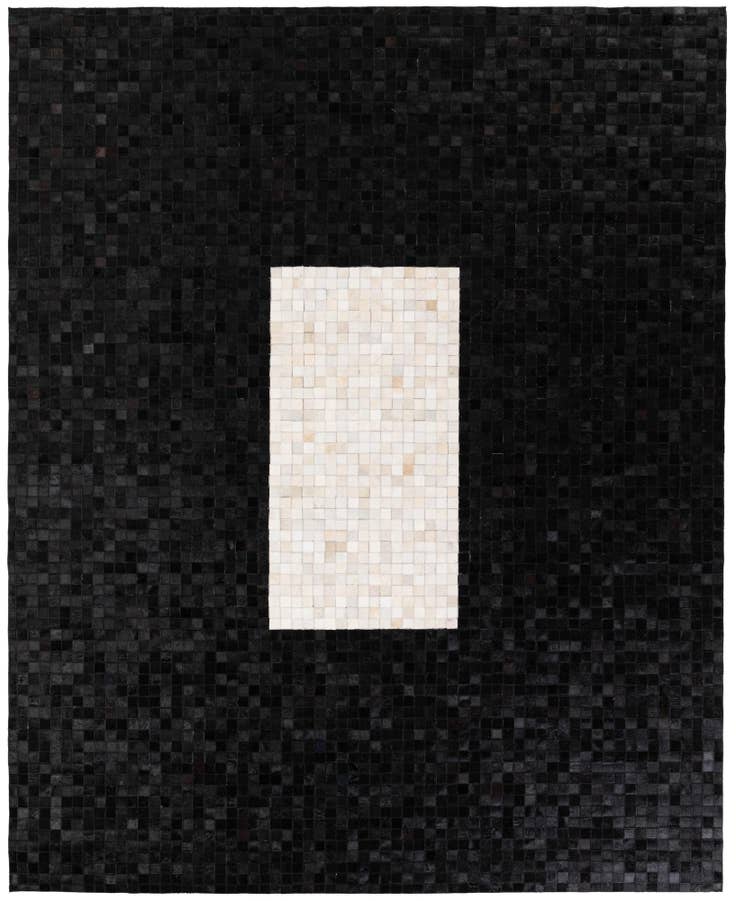 Detail image of 8' 1 x 9' 11 Cowhide Stocks Rug