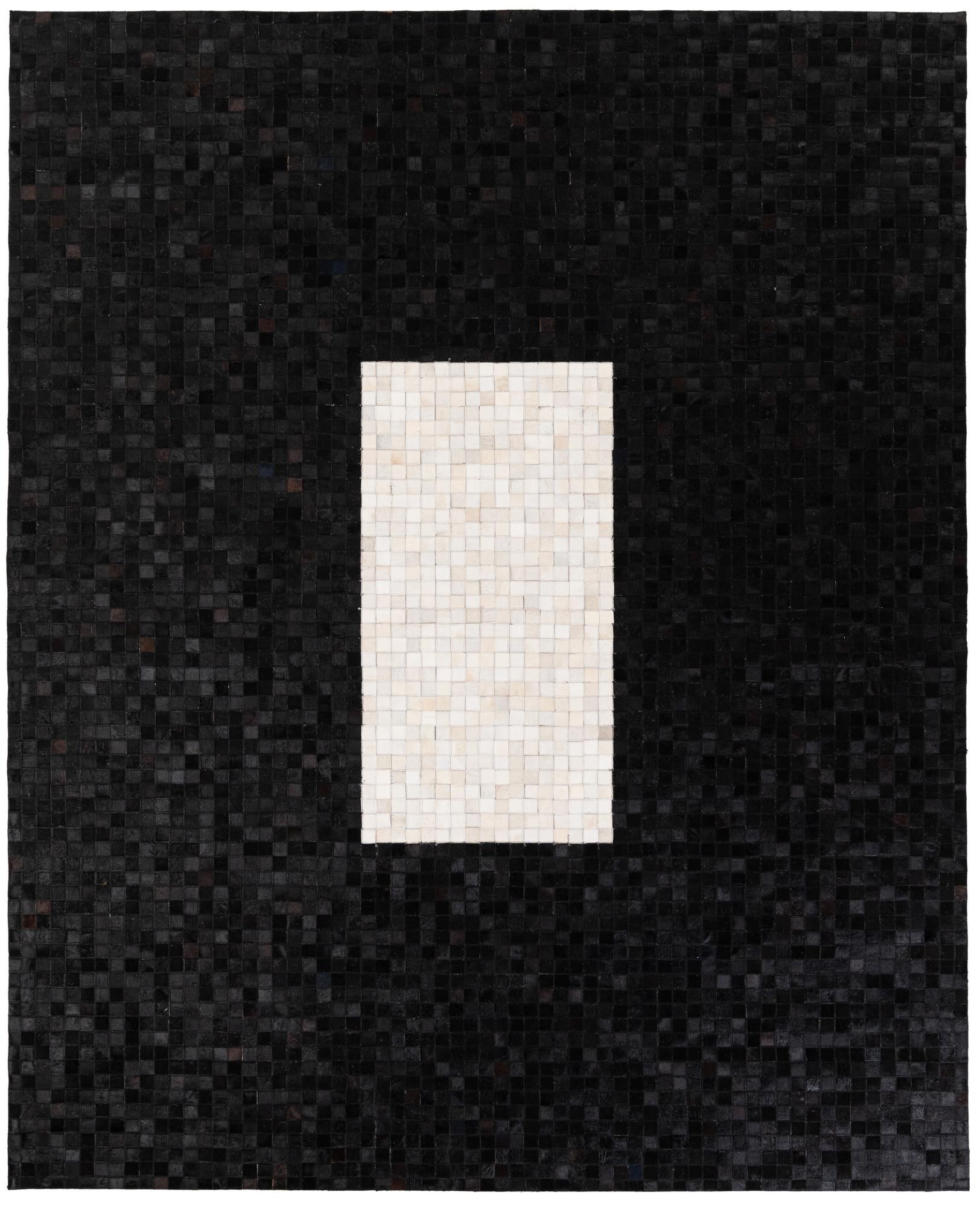 8' 1 x 10' Cowhide Stocks Rug