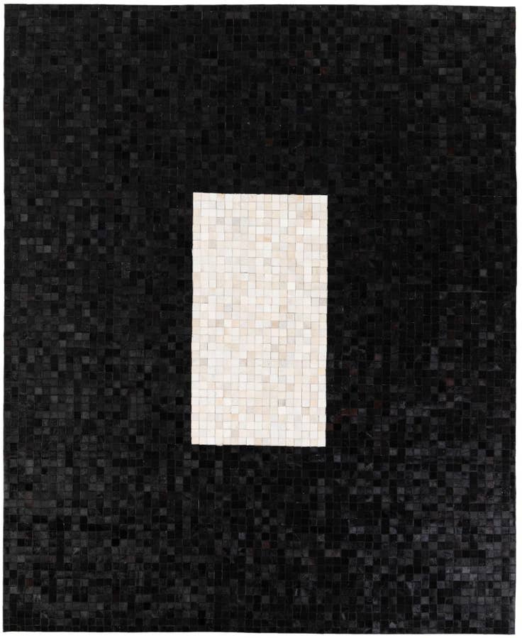 Detail image of 8' 2 x 10' Cowhide Stocks Rug
