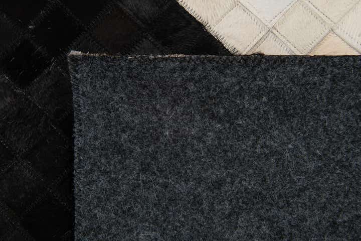 7' 11 x 9' 10 Cowhide Stocks Rug