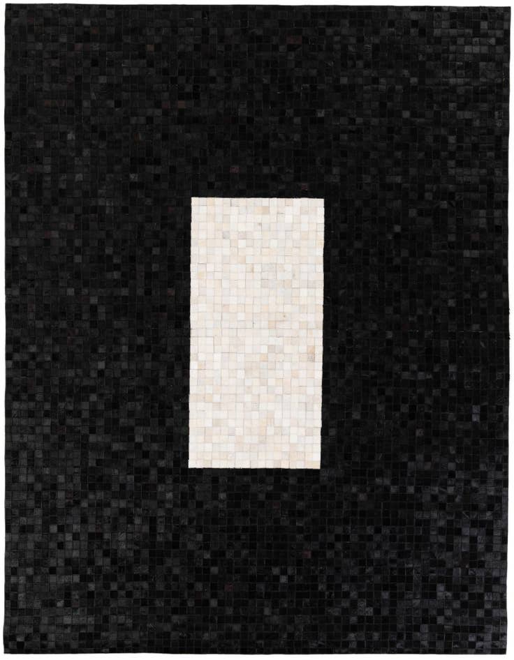 Detail image of 7' 11 x 9' 10 Cowhide Stocks Rug