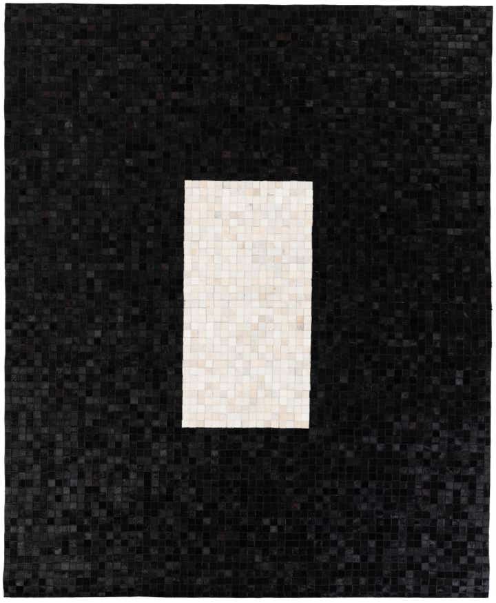 7' 11 x 9' 10 Cowhide Stocks Rug
