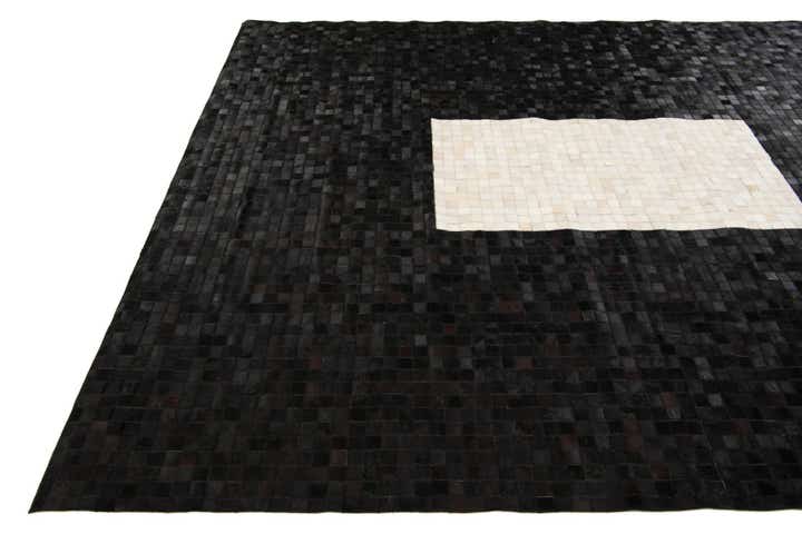 8' 2 x 9' 10 Cowhide Stocks Rug