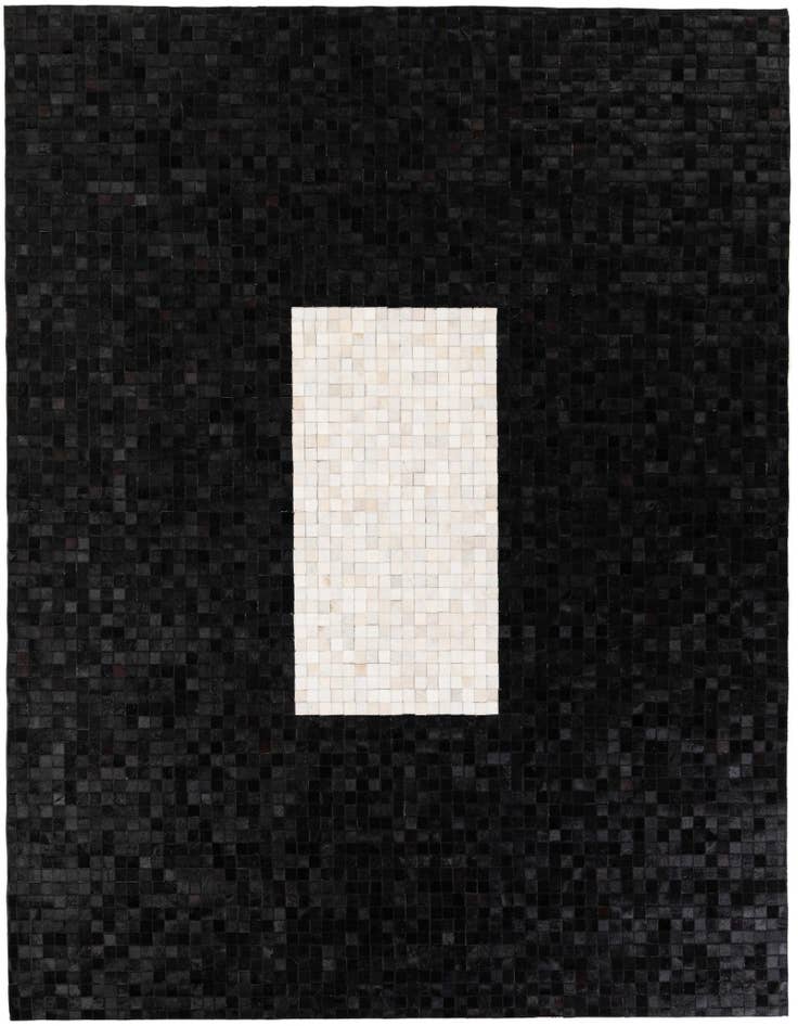 Detail image of 8' 2 x 9' 10 Cowhide Stocks Rug