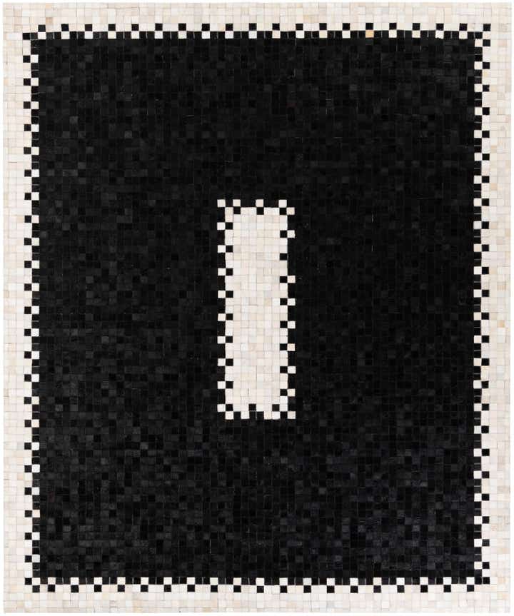 8' 2 x 10' Cowhide Stocks Rug