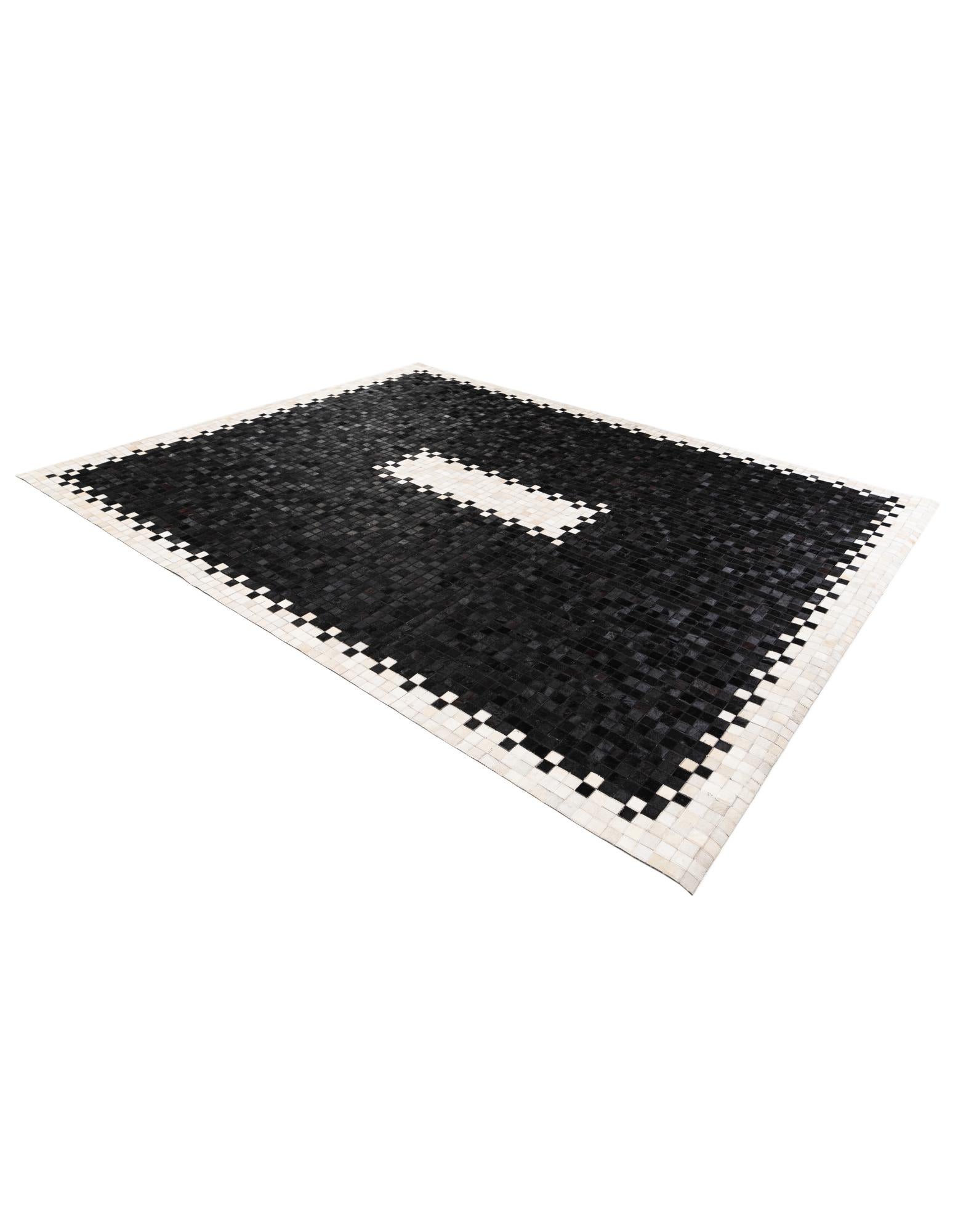 8' x 10' 3 Cowhide Stocks Rug