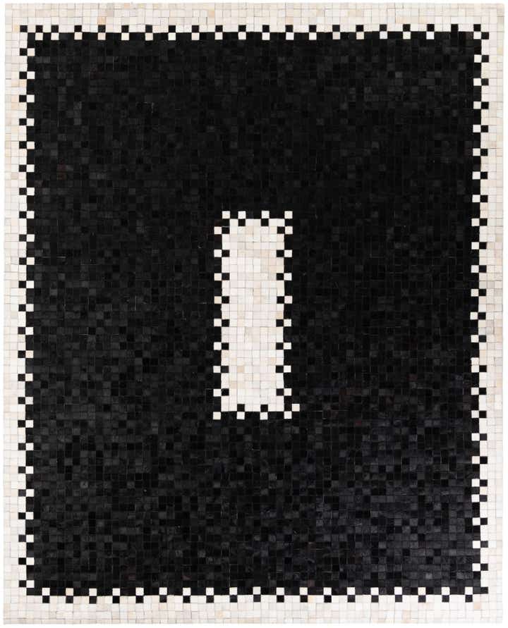 8' x 10' 3 Cowhide Stocks Rug