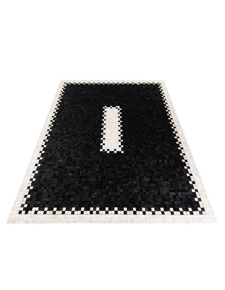 Detail image of 8' 2 x 9' 11 Cowhide Stocks Rug