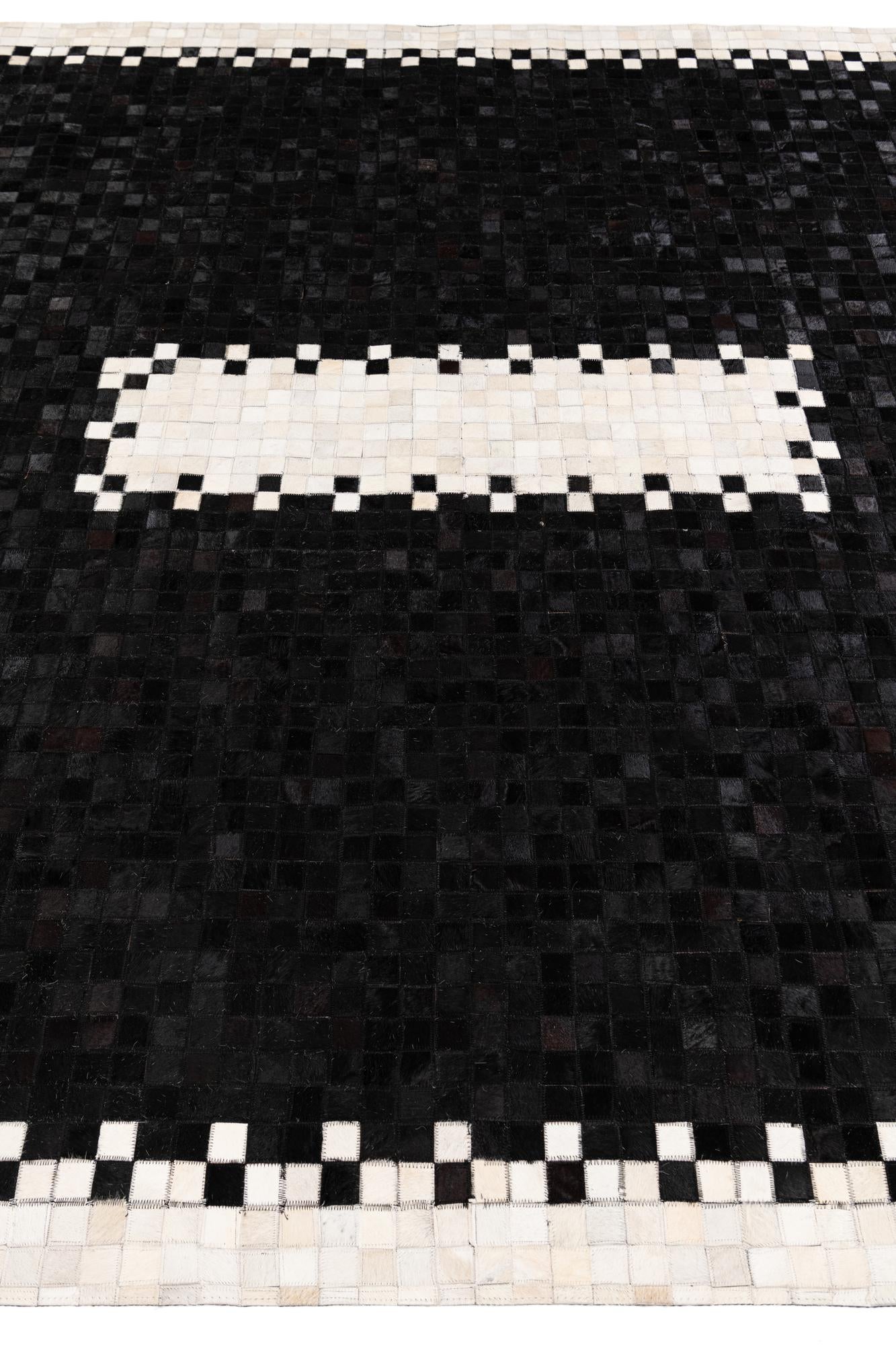 8' 2 x 9' 11 Cowhide Stocks Rug
