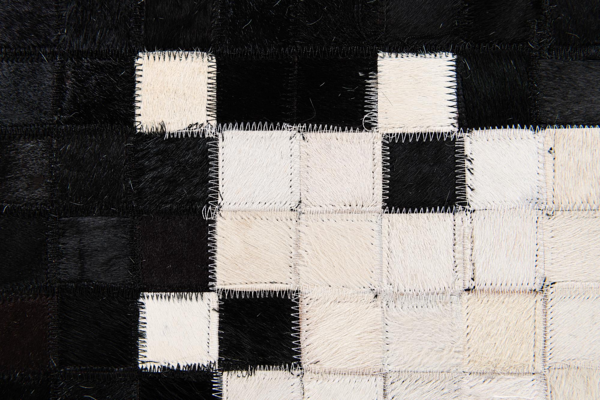 8' 2 x 9' 11 Cowhide Stocks Rug