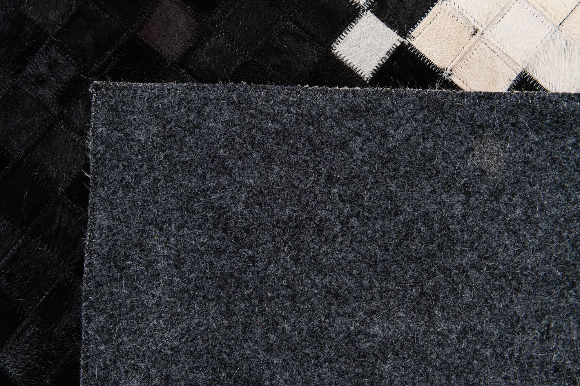 8' 2 x 9' 11 Cowhide Stocks Rug