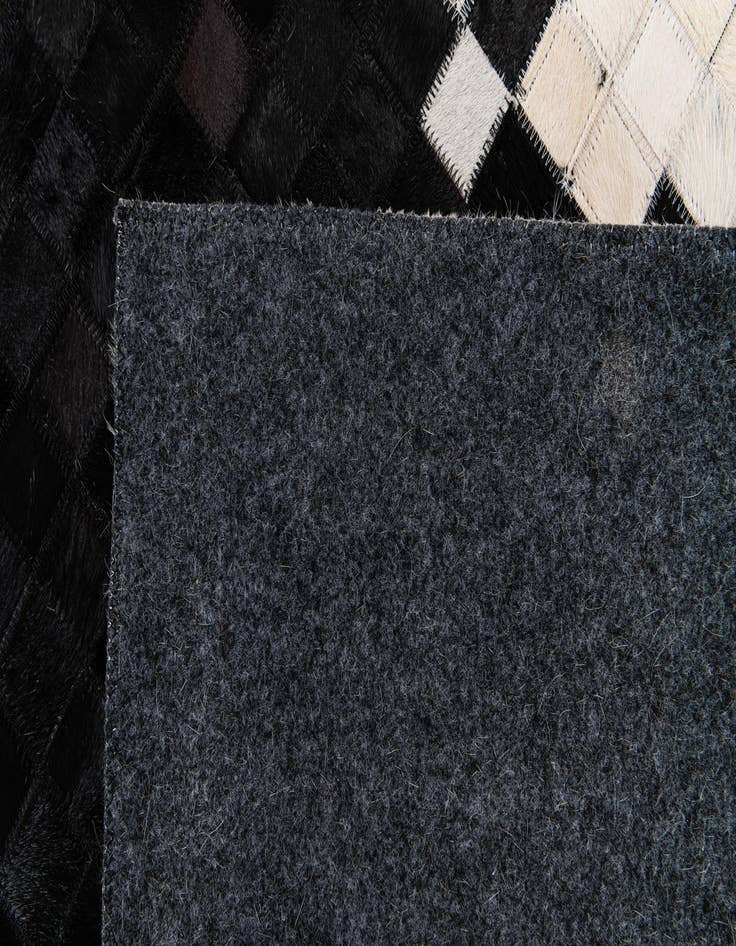 Detail image of 8' 2 x 9' 11 Cowhide Stocks Rug