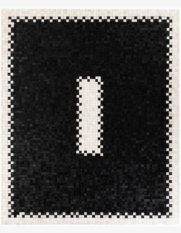8' 2 x 9' 11 Cowhide Stocks Rug