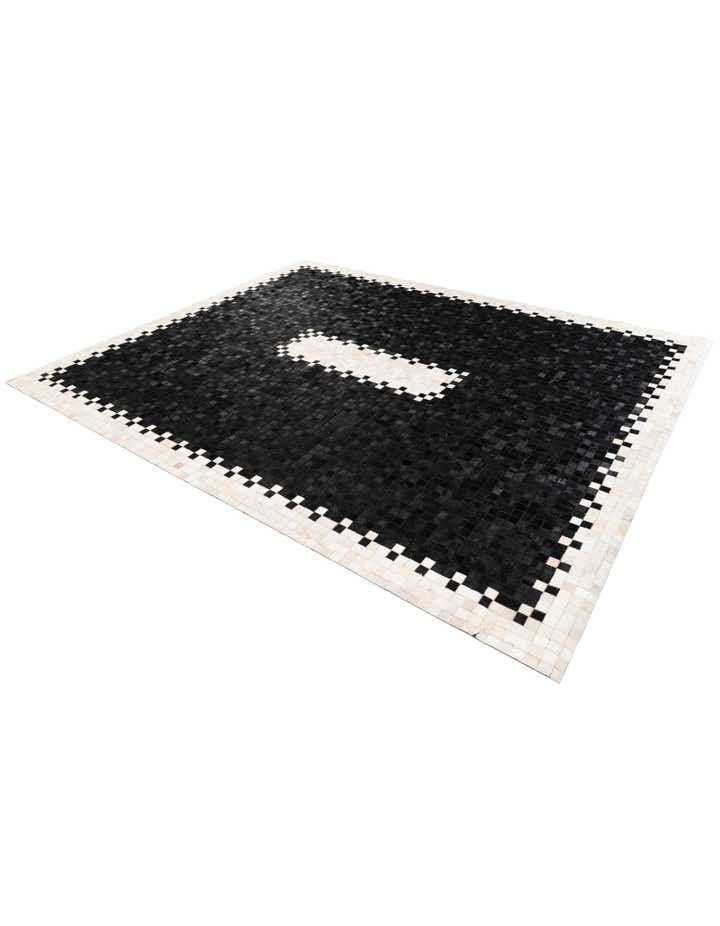 8' 1 x 10' Cowhide Stocks Rug