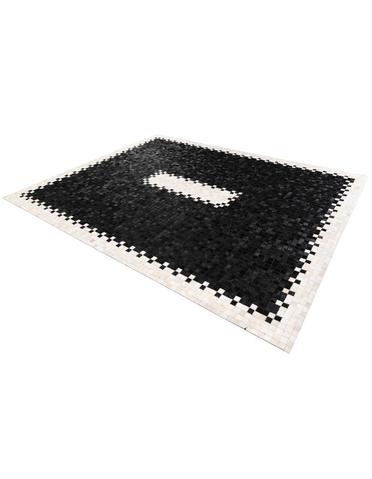 Detail image of 8' 1 x 10' Cowhide Stocks Rug
