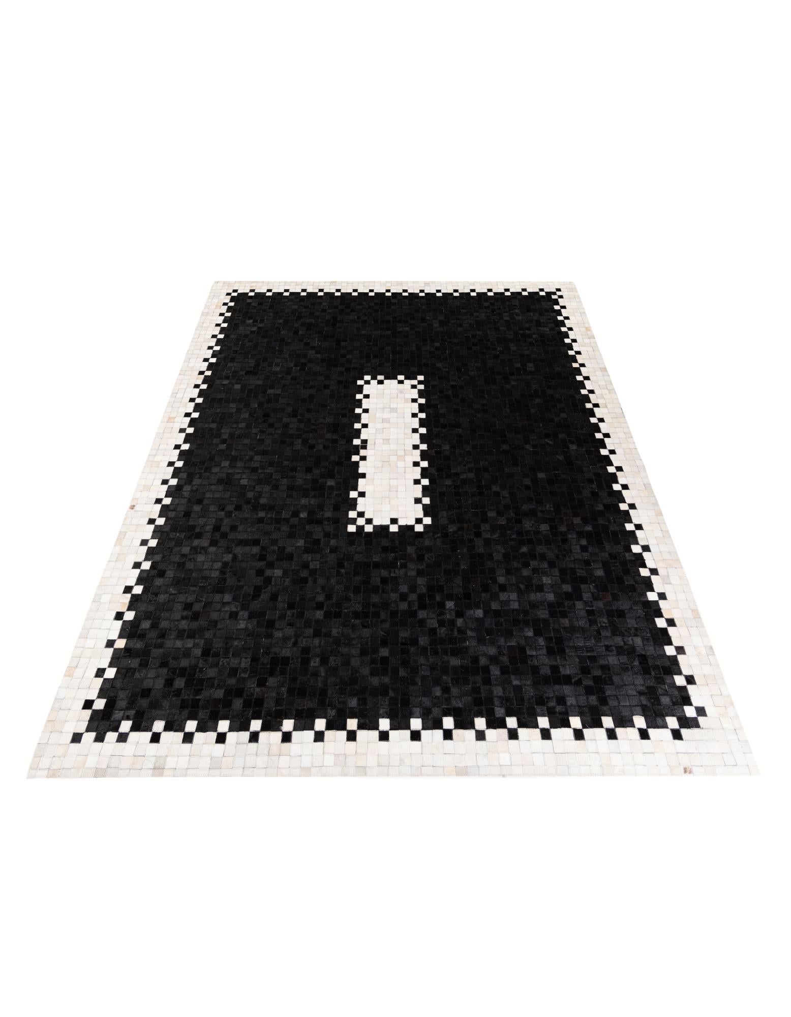 8' x 9' 9 Cowhide Stocks Rug