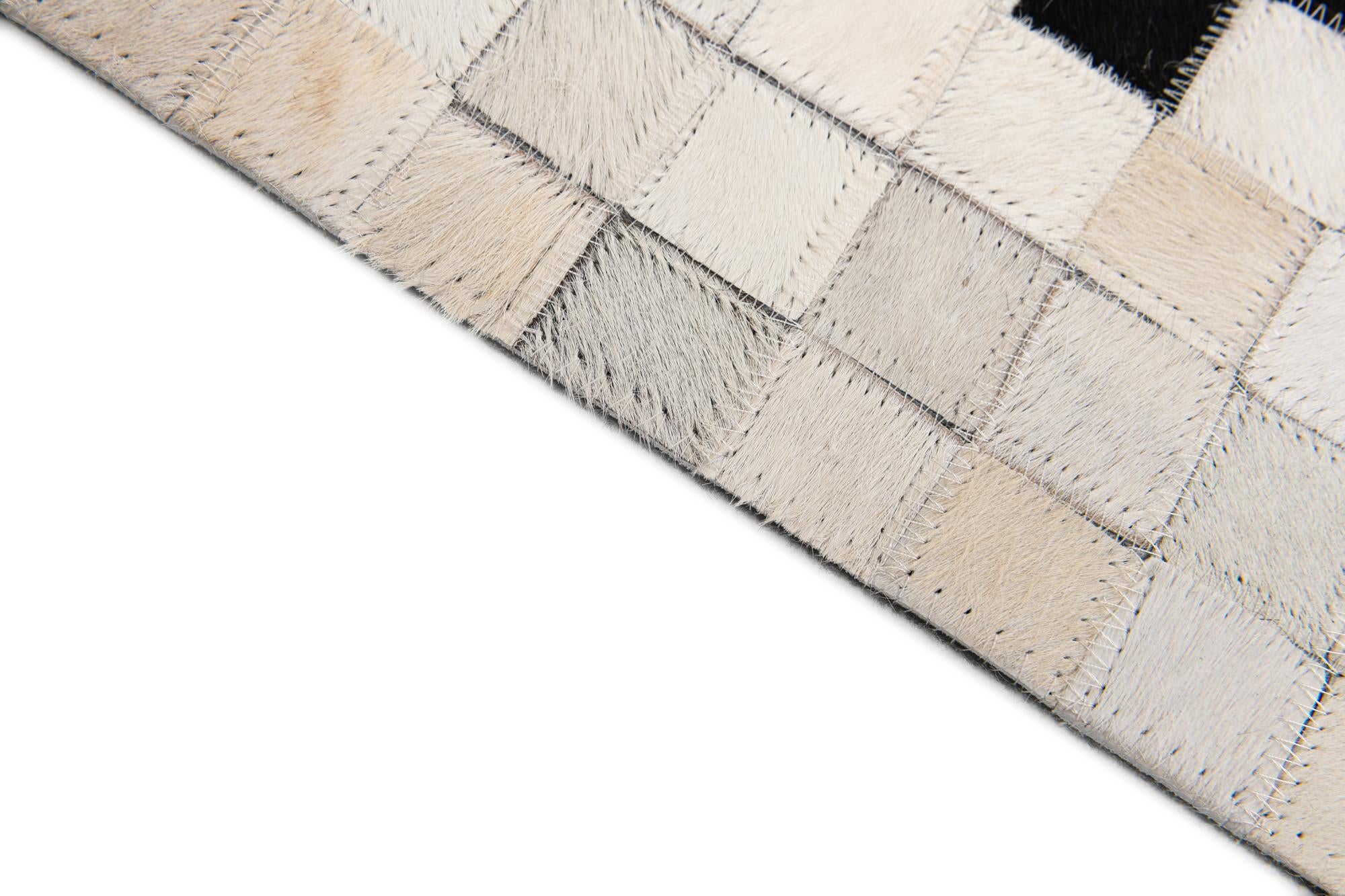 8' x 9' 9 Cowhide Stocks Rug
