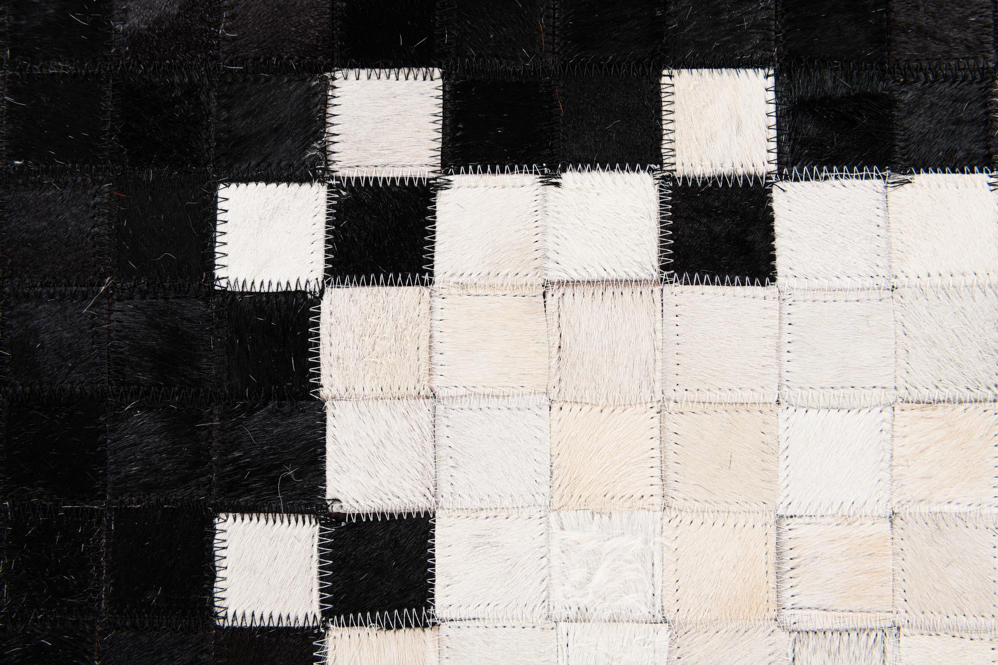 8' x 9' 9 Cowhide Stocks Rug