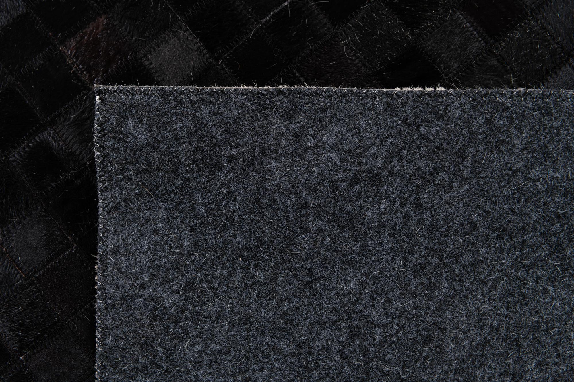 8' x 9' 9 Cowhide Stocks Rug