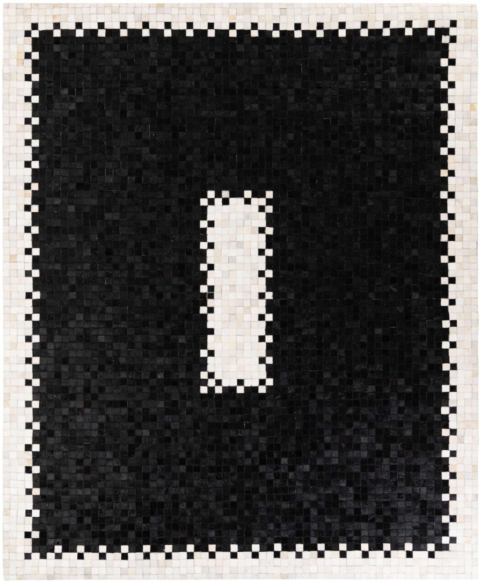 8' x 9' 9 Cowhide Stocks Rug