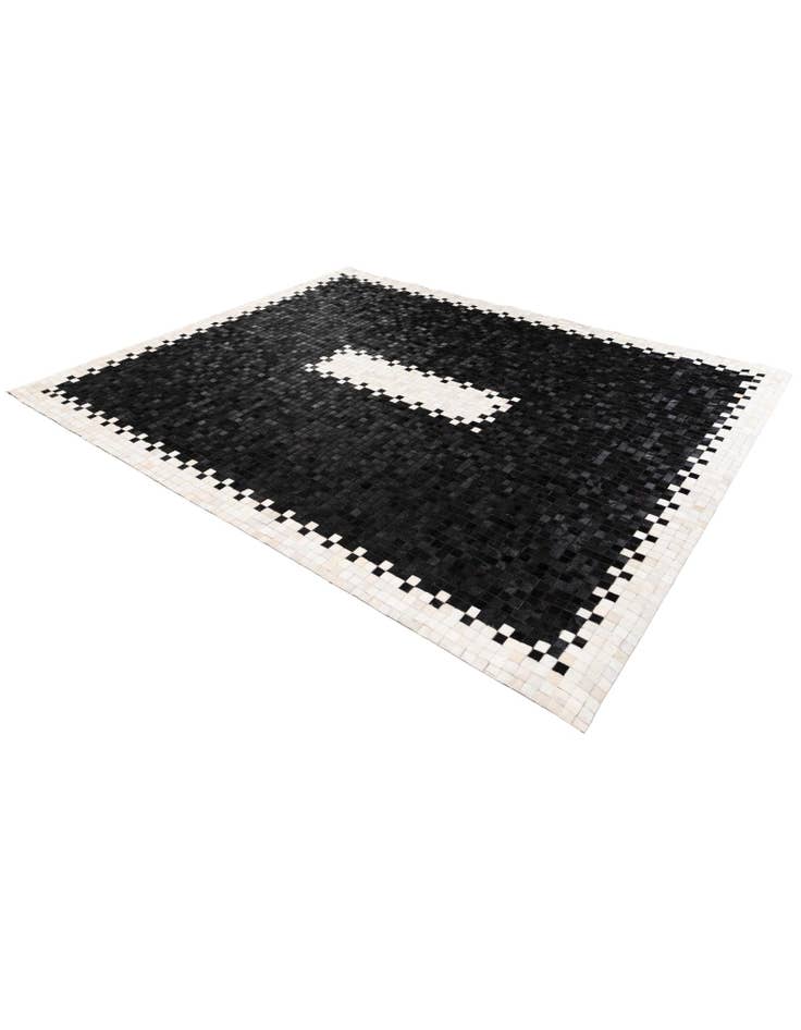 Detail image of 8' 2 x 9' 11 Cowhide Stocks Rug