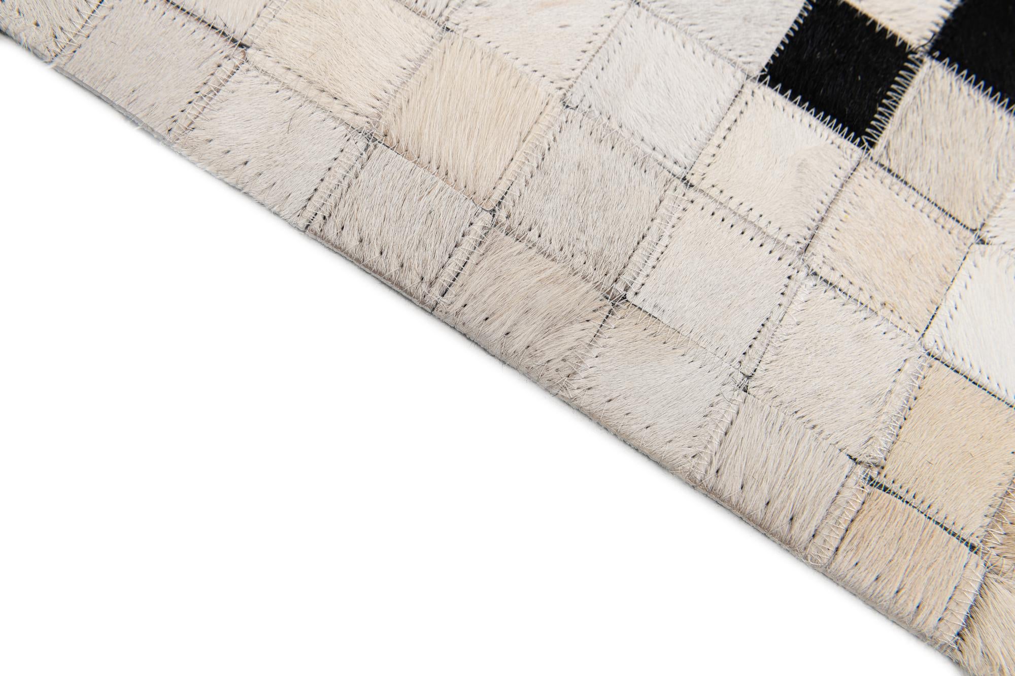 8' 2 x 9' 11 Cowhide Stocks Rug