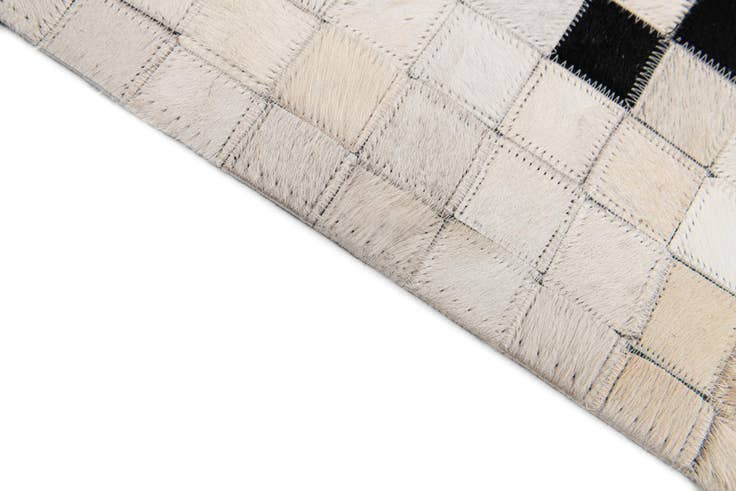 Detail image of 8' 2 x 9' 11 Cowhide Stocks Rug